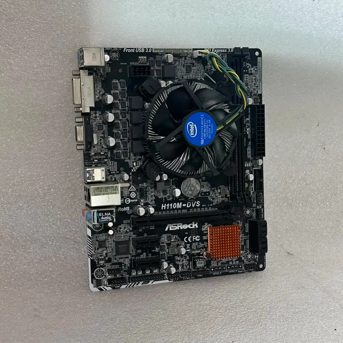 i3 6100 6th Generation H110M Motherboard CPU Set #6세대메인보드