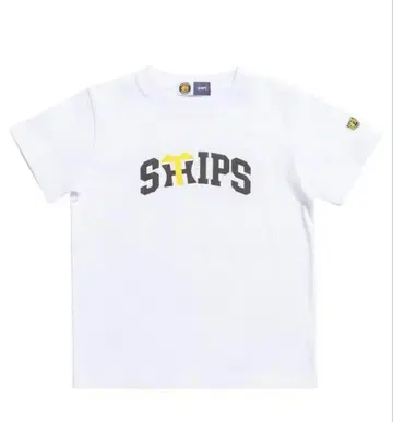 SHIPS 한신 타이거즈 콜라보 티셔츠 (화이트)