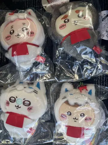 치이카와 모구모구 본포 후시미 이나리 마스코트 4종 세트 배송비 포함