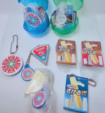 가챠 치즈 유키지루시 메구밀크 미니어처 참