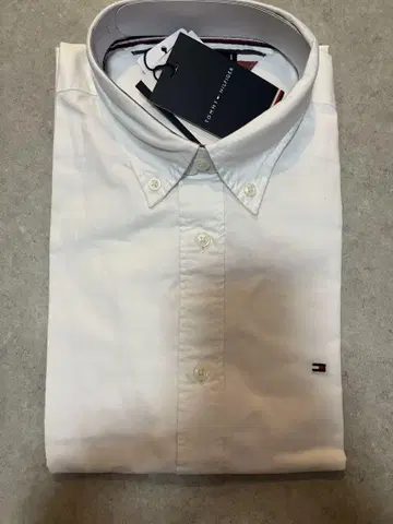 Tommy Hilfiger 반팔 셔츠 L 사이즈 화이트