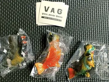 VAG 가챠 나마나리 인어 피규어 3종 세트 10th
