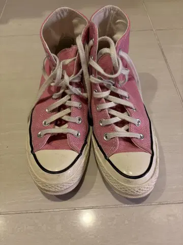 컨버스 올스타 ct70 핑크 하이컷 스니커즈