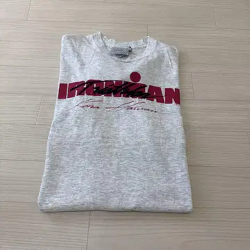 90년대 IRONMAN 로고 자수 티셔츠