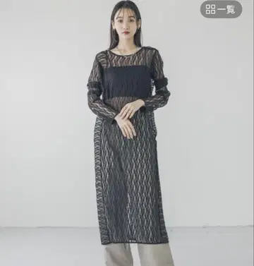 로리즈팜 2WAY 레이스 원피스 LS