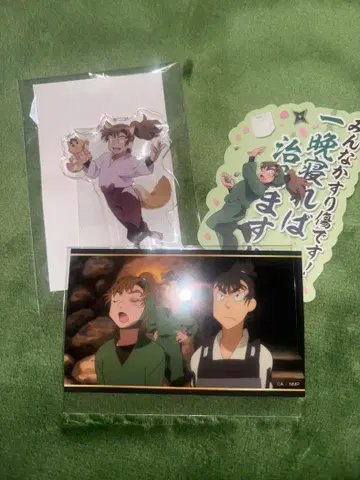 닌자 타마/젠호지 이사쿠/아크릴 스탠드/미니 브로마이드/스티커/난자