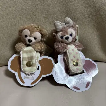 닷피 셰리 메이 머리띠 홀더 커플 세트 대지 택 접힘