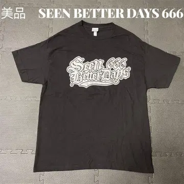 새상품급 SEEN BETTER DAYS 666 티셔츠