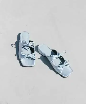 새틴 리본 뮬 KBF