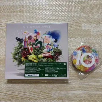 Mrs. GREEN APPLE 10 앨범 CD Blu-ray 미세스