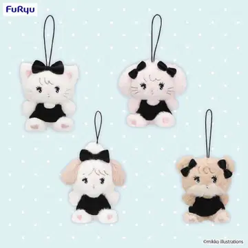 mikko characters BLACK RIBBON 마스코트