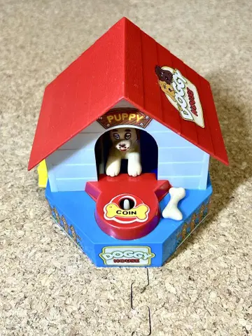 DOGGY HOUSE 채비 저금통 개 레트로