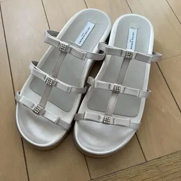UNITED ARROWS 베이지 샌들