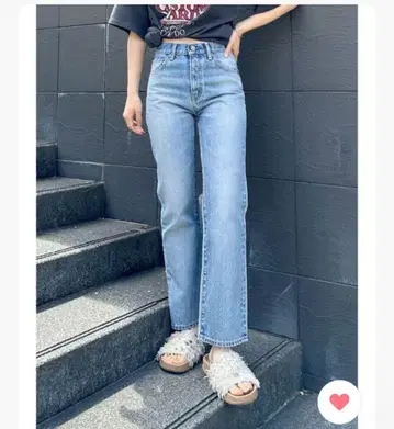 빈티지 스트레이트 데님 Ungrid