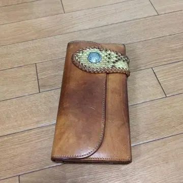 ALZUNI 천연 가죽 장지갑