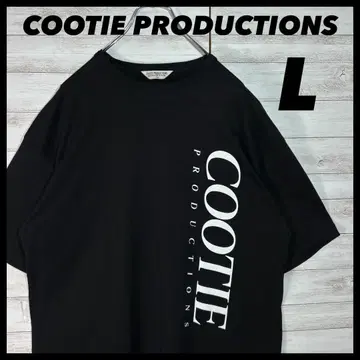 3468 cootie 쿠티 프로덕션 티셔츠 블랙 L