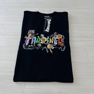 트레셔 스컬 로고 티셔츠