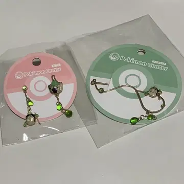 포켓몬 센터 귀걸이 헤어 클립 차데스 그우린차(야바소챠)
