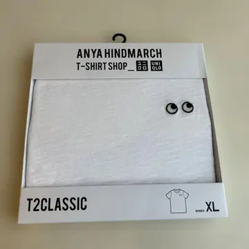 안야 힌드마치 T2CLASSIC 티셔츠 XL 화이트 유니클로