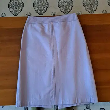 CHACON BLUE 타이트 스커트 38 연보라색