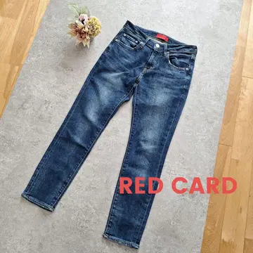 RED CARD TOKYO 레드카드 테이퍼드 데님 263303