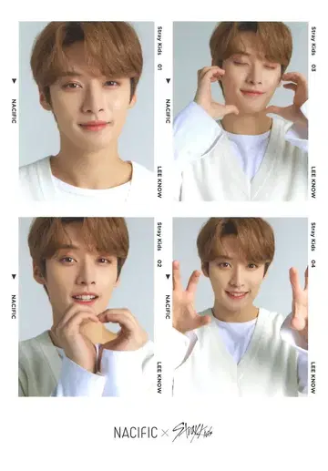 Stray Kids LeeKnow NACIFIC 콜라보 4CUT 프레임