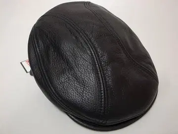 USA제 뉴욕 햇 Lamba 1900 천연 가죽 헌팅 블랙 S/M 새상품