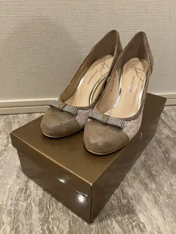 안젤리나 리본 펌프스 23cm