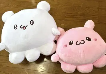 라부이즈 봉제 인형 세트 화이트 핑크