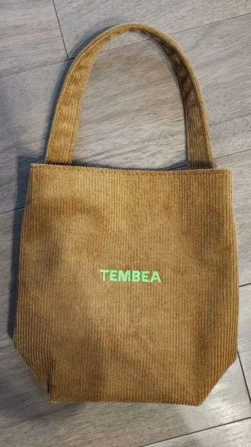 TEMBEA 코듀로이 백 브라운