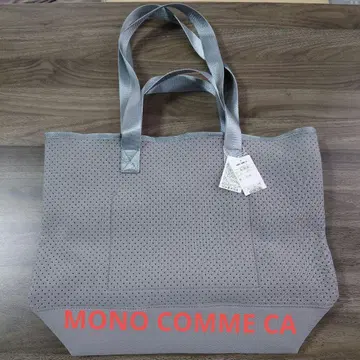 모노콤사 펀칭 토트