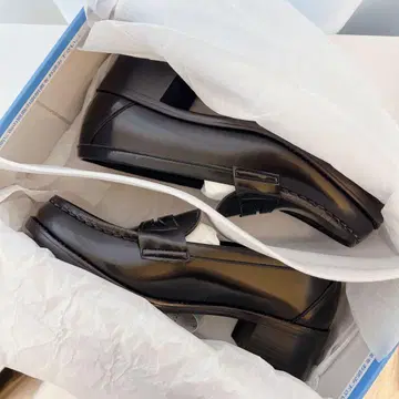 하루타 로퍼 23cm 블랙 3cm 힐