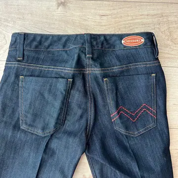 MISSONI 다크 데님 부츠 컷 데님 38