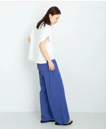 URBANRESEARCH SonnyLabel 코튼 이지 칼라 팬츠