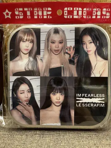 Le Sserafim CD/DVD 케이스 20매 수납