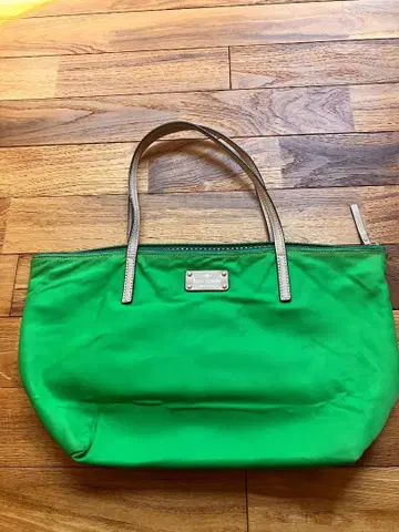 kate spade 그린 토트백