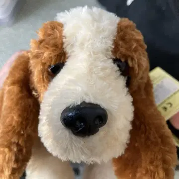 바셋 하운드 봉제 인형 개