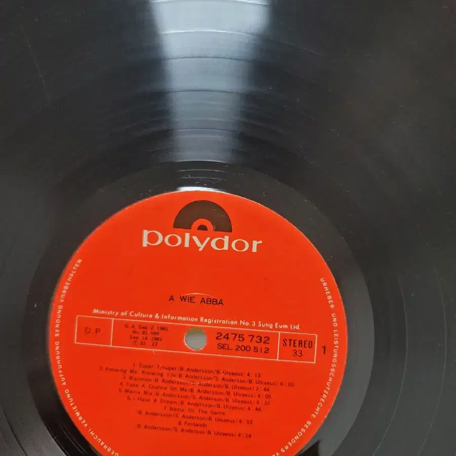 ABBA LP on Bunjang Global Site.
