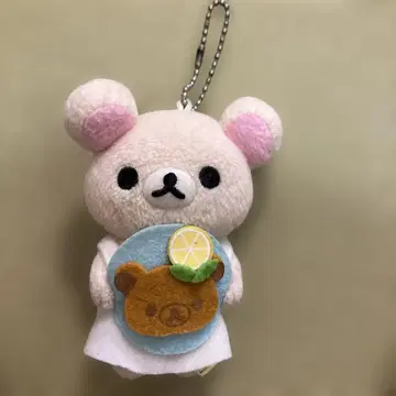 리락쿠마 코리락쿠마 프레쉬 레몬 마스코트 키체인 키링