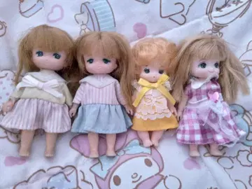 리카짱 인형 미키짱 마키짱 카코짱 4개 세트