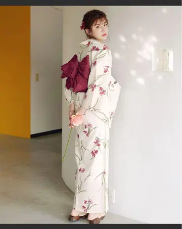 Dita 유카타 수초와 금붕어 놀이