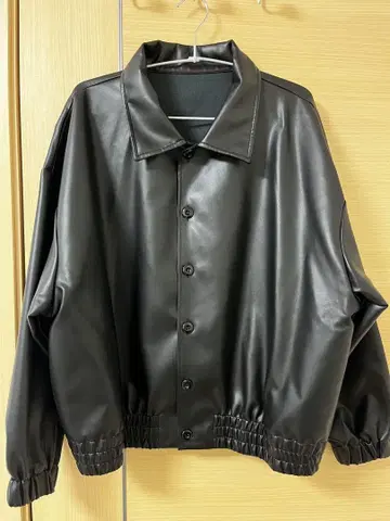 FREAK'S STORE 블랙 가죽 자켓