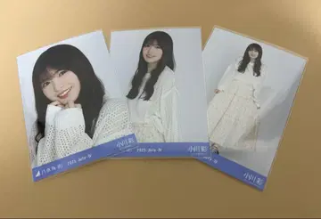 노기자카46 브로마이드 시즈오카 메쉬 니트 오가와 아야 컴프