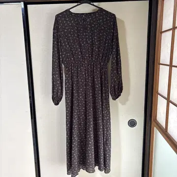 SNIDEL 꽃무늬 롱 드레스