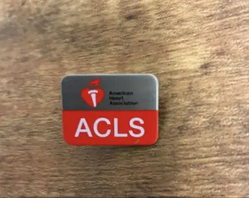 ACLS 핀 배지 미국 심장협회