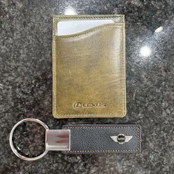 Lexus 카드 케이스와 MINI 키링 세트