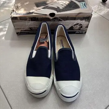 CONVERSE Jack Purcell 슬립온 네이비