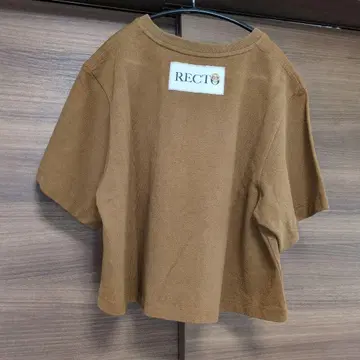 RECTO 레토 크롭 티셔츠 한국
