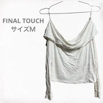 FINAL TOUCH 오프숄더 상의 M