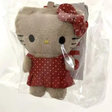 로리즈팜 Me% 헬로키티 일광화상 키티 빨간색 도트